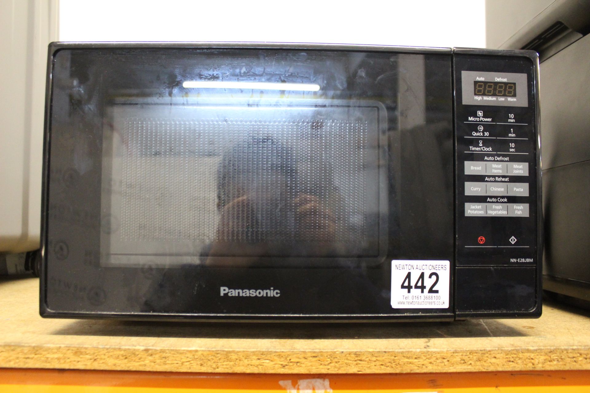 1 PANASONIC NN-E28JBM 800W 20L BLACK MICROWAVE OVEN RRP Â£89.99