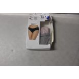 1 BOXED SET OF 3 DKNY SEAMLESS BIKINI SIZE L RRP Â£24.99