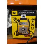 1 BOXED CAT 1200AMP JUMP STARTER, PORTABLE USB CHARGER AND AIR COMPRESSOR RRP Â£99.99