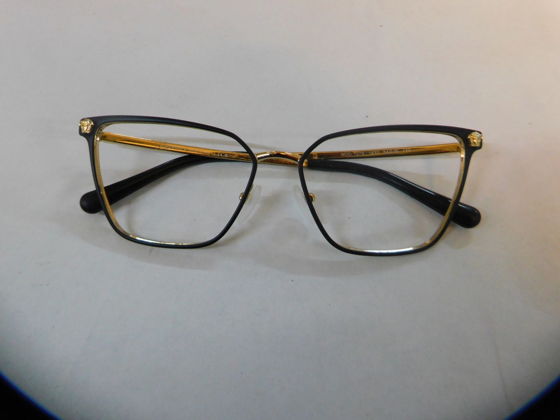 1 PAIR OF VERSACE GLASSES FRAME MODEL 1275 1433 RRP Â£177