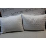 1 PAIR OF BLUE RIDGE MEMORY FOAM PILLOWS RRP Â£29