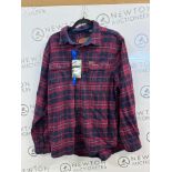 1 MENS ORVIS HEAVY WEIGHT FLANNEL SHIRT SIZE L RRP Â£49