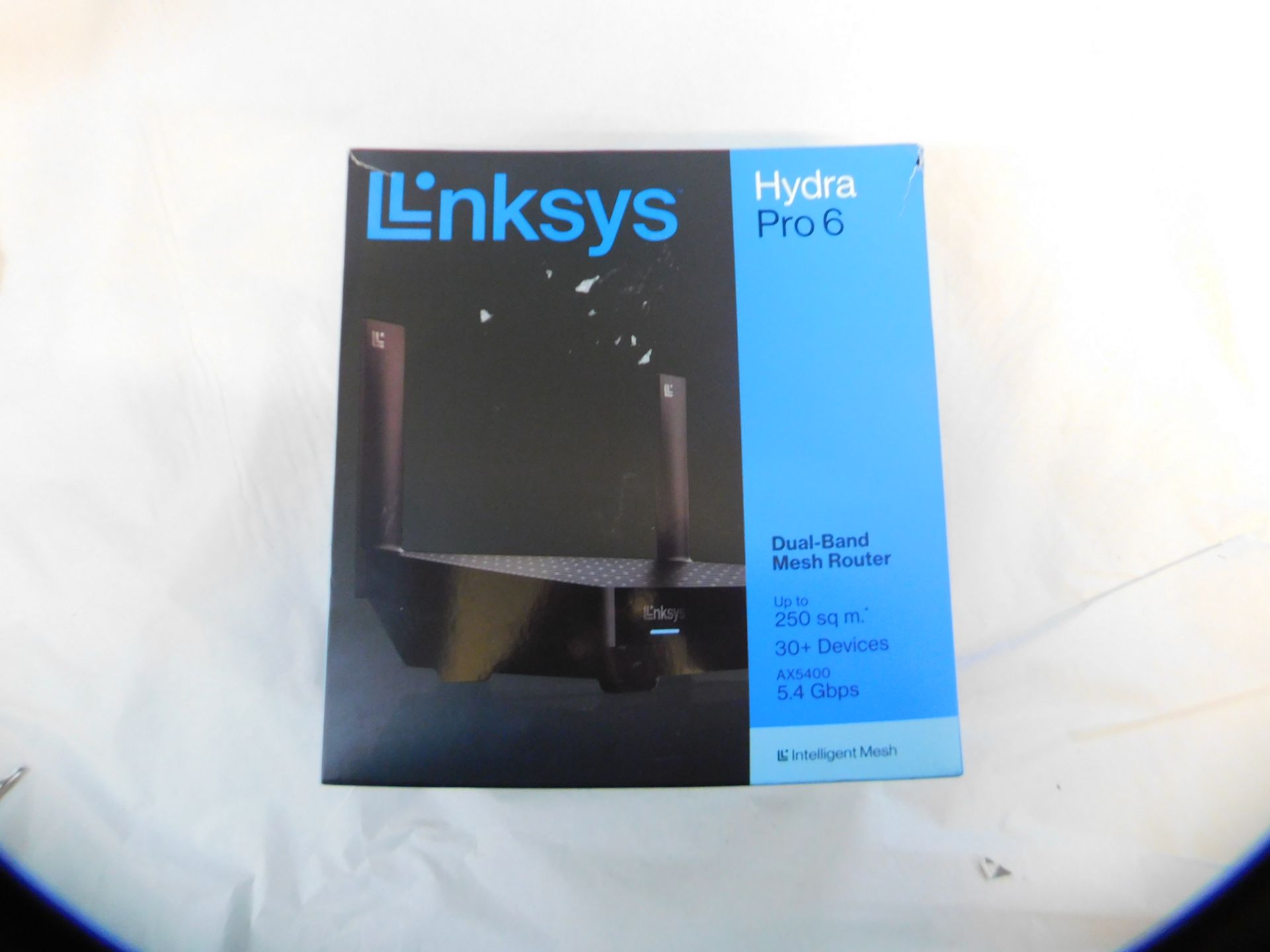 1 BOXED LINKSYS HYDRA PRO 6 DUAL-BAND MESH ROUTER RRP Â£129.99