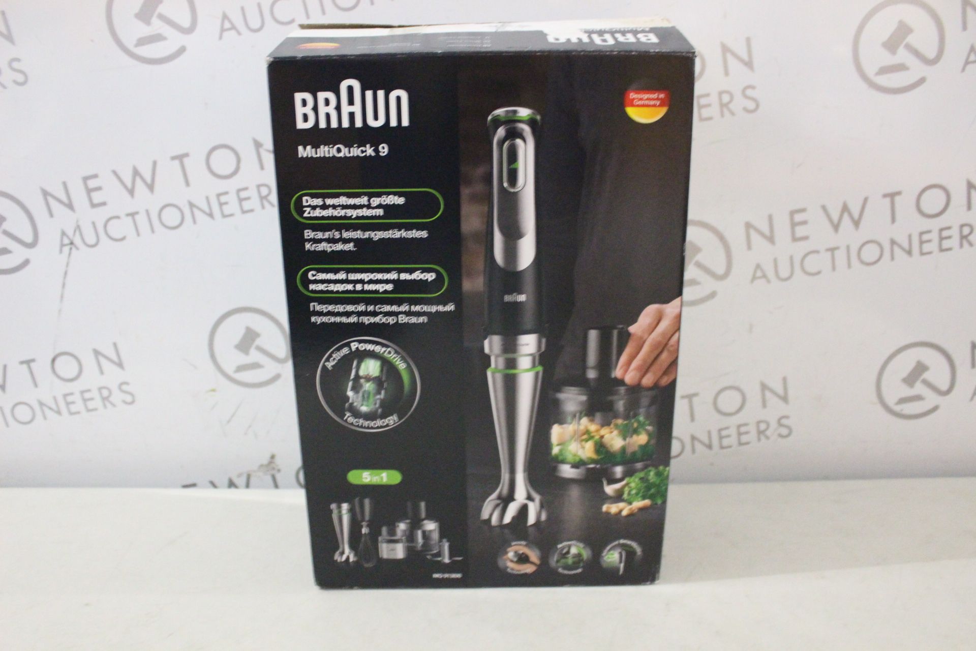 1 BOXED BRAUN MULTIQUICK 9 MIXER RRP Â£112.99