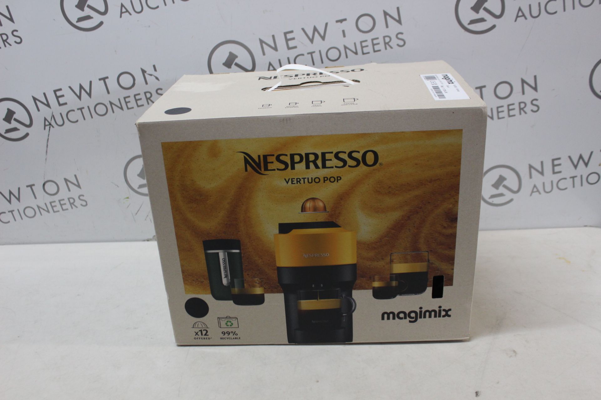 1 BOXED NESPRESSO BY MAGIMIX VERTUO POP CAPSULE COFFEE MACHINE RRP Â£59.99