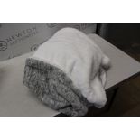 1 PLUSH SHERPA THROW RRP Â£39.99