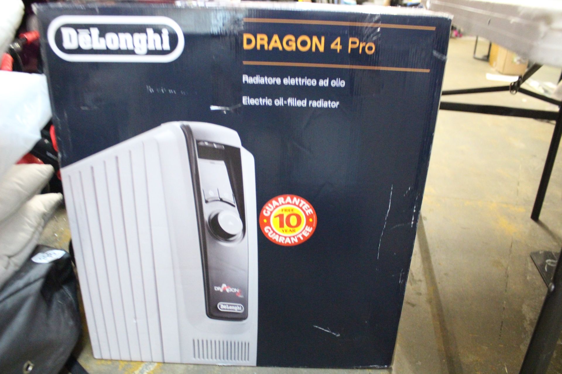 1 BOXED DE'LONGHI DRAGON 4 PRO OIL FILLED RADIATOR RRP Â£129.99