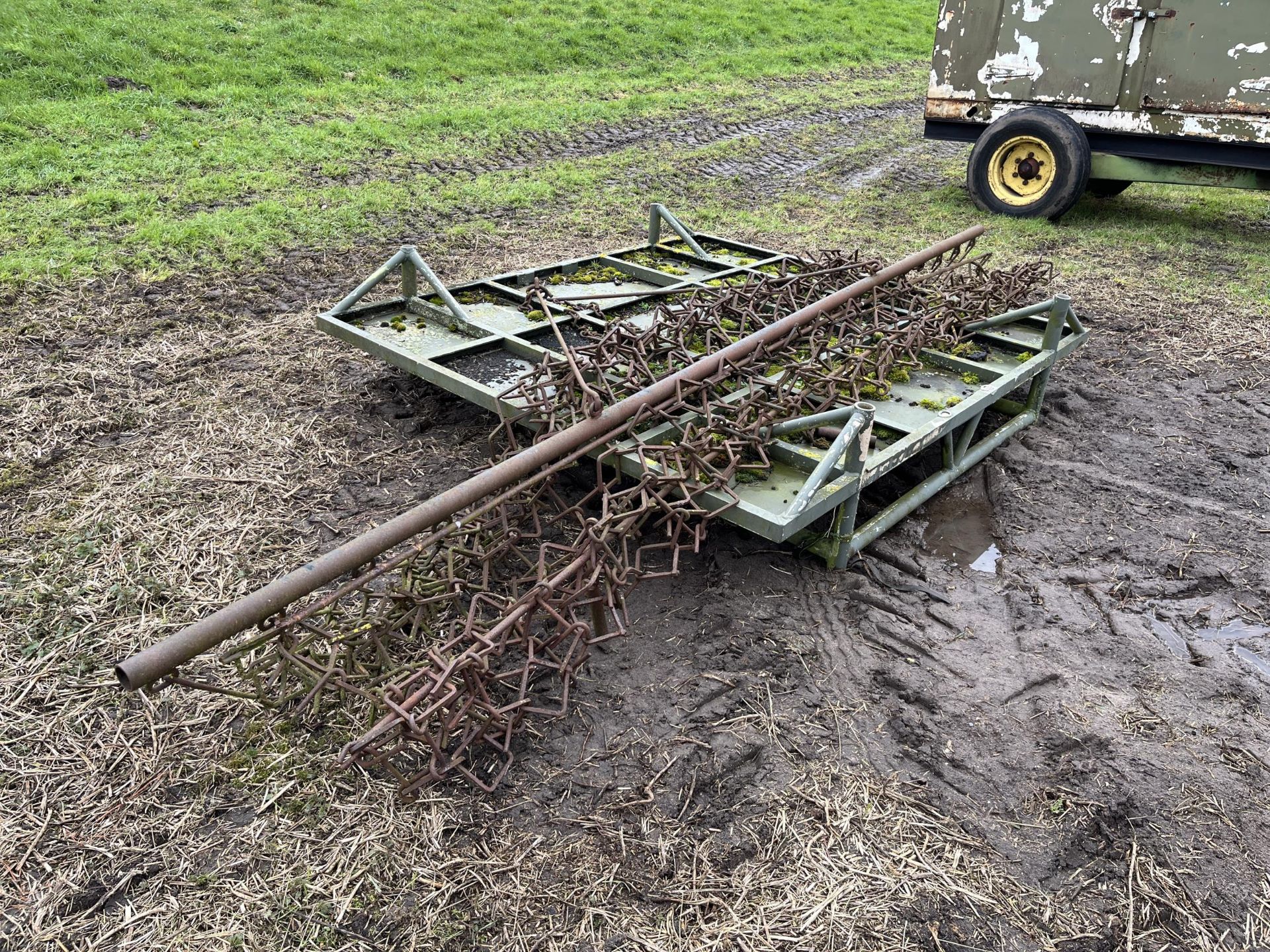 CHAIN HARROWS, APPROX 4 METRES