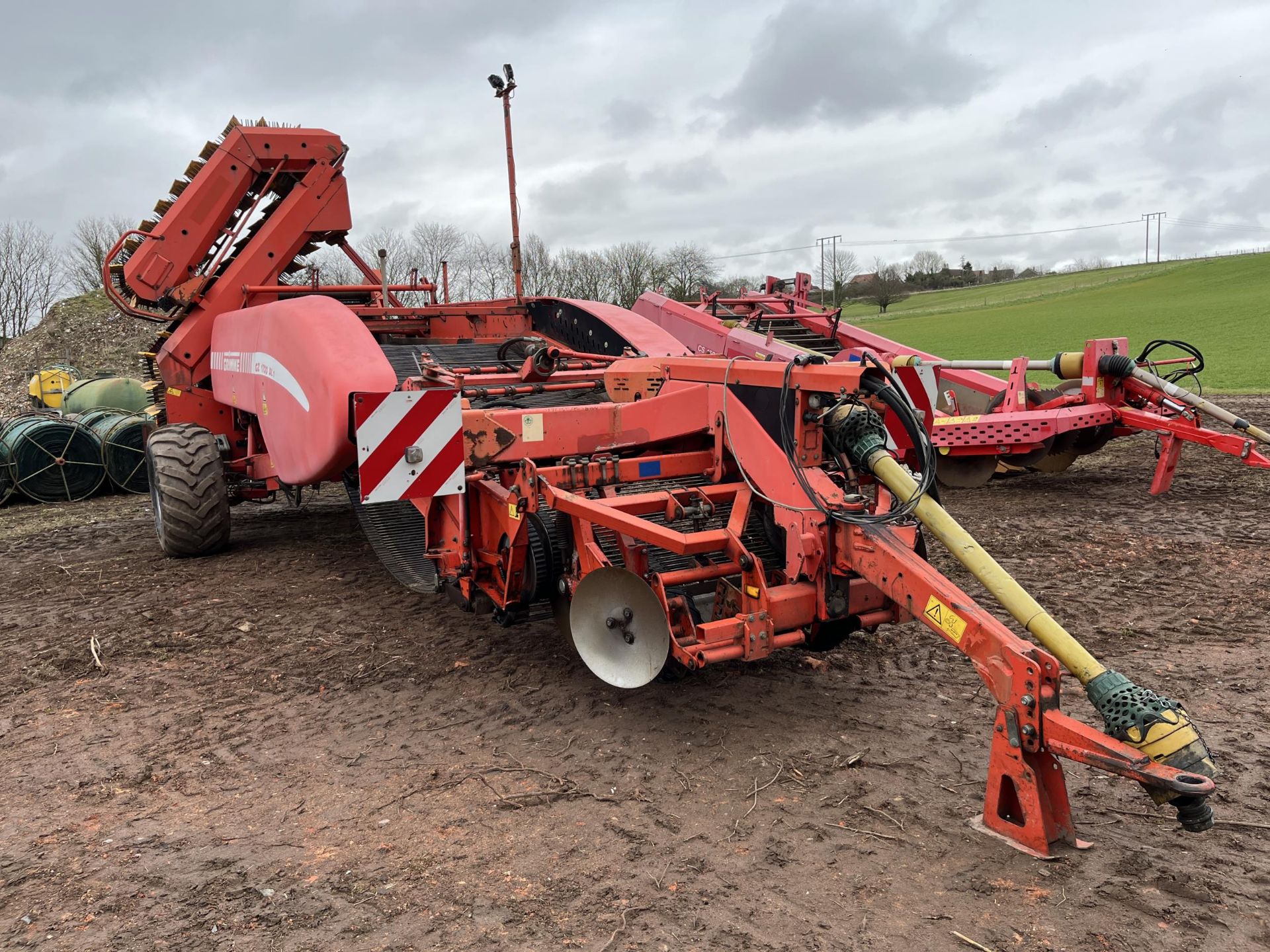 GRIMME GZ1700 DL1 HARVESTER WITH HYDRAULIC WHEEL DRIVE, L/H LEVELLING, 2ND AGITATOR (2000) - Bild 4 aus 12