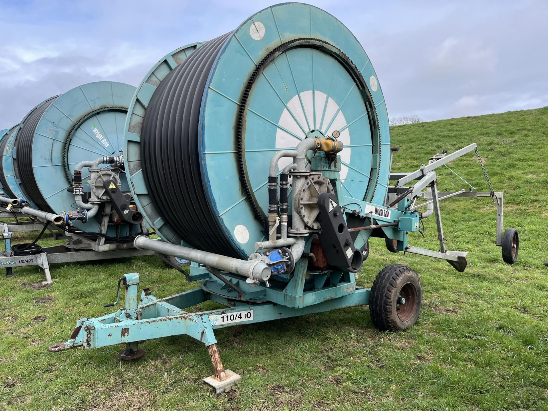 WRIGHT RAIN IRRIGATOR 100G X 400M, MECHANICAL CONTROL (1996) (MANUAL IN OFFICE) - Image 2 of 2