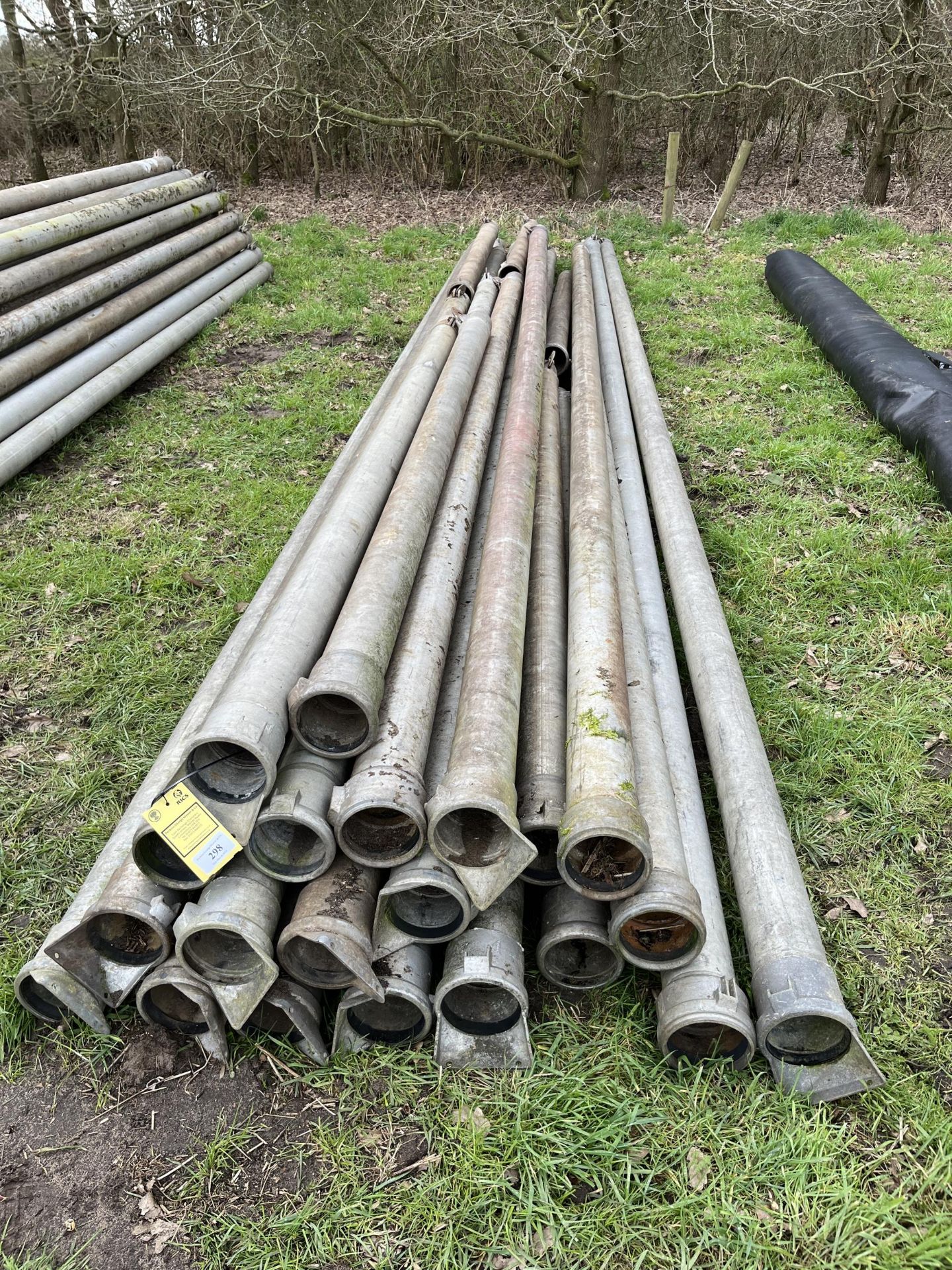 QTY. VARIOUS LENGTHS IRRIGATION PIPES