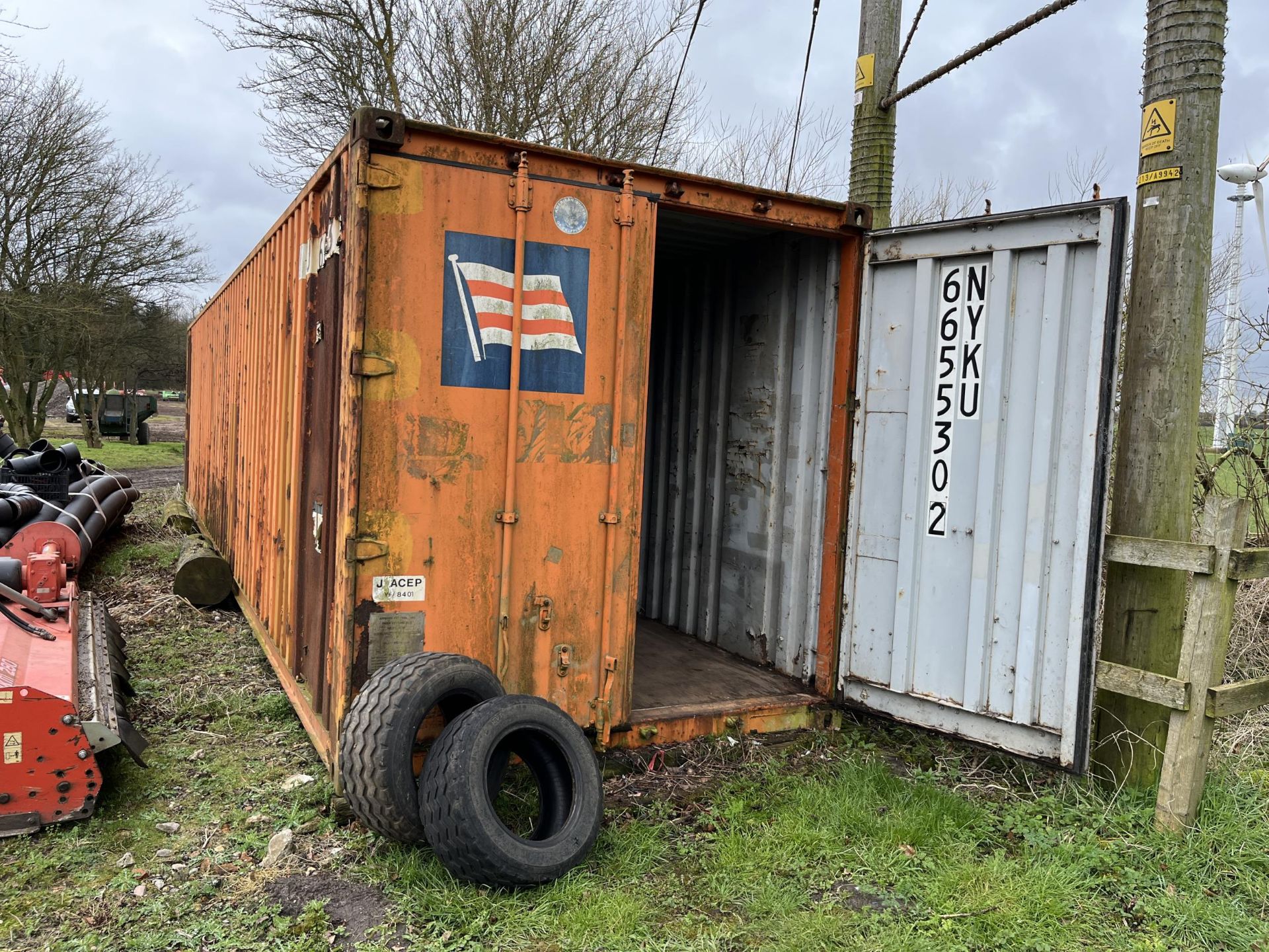 40FT STEEL SHIPPING CONTAINER