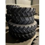 SET ALLIANCE A350 TYRES AND RIMS 380/85/R30 & 14.9-R46 (FIT PUMA)