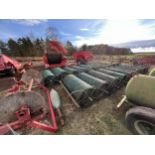 SHADE NETTING EQUIPMENT - 19 ROLLS (1000M APPROX) AND LAYOUT AND RETRIVE MACHINE