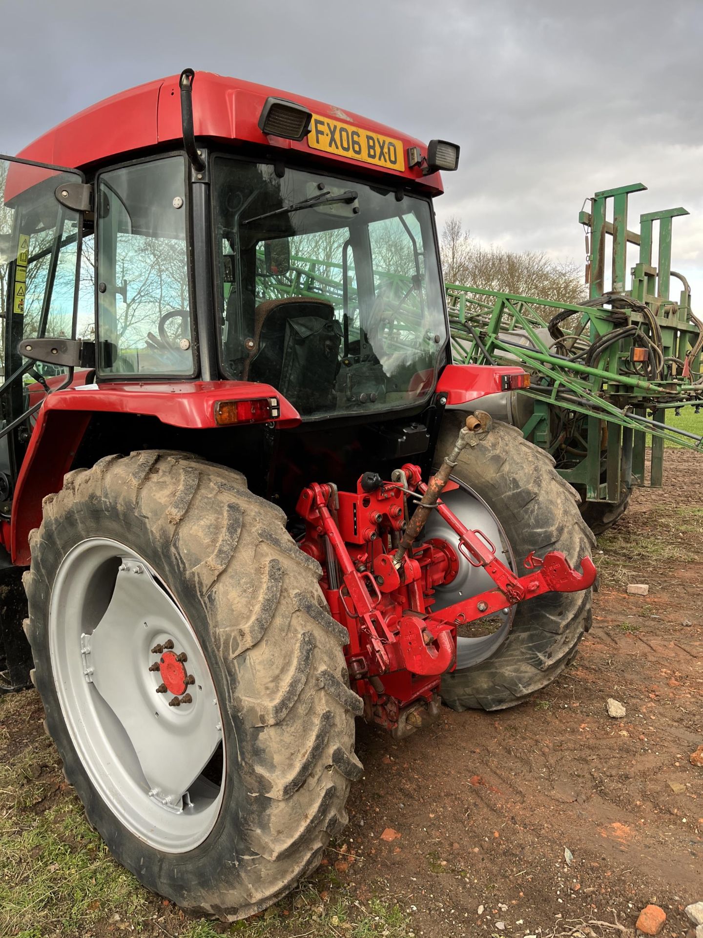 MCCORMICK CX105 XTRA SHIFT TRACTOR (2006), 4WD, Q50 QUICKIE LOADER, AIR CON, 7511 HRS, 1 OWNER - Bild 5 aus 8