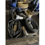 SELECTION OF LAY FLAT IRRIGATION HOSE AND FITTINGS