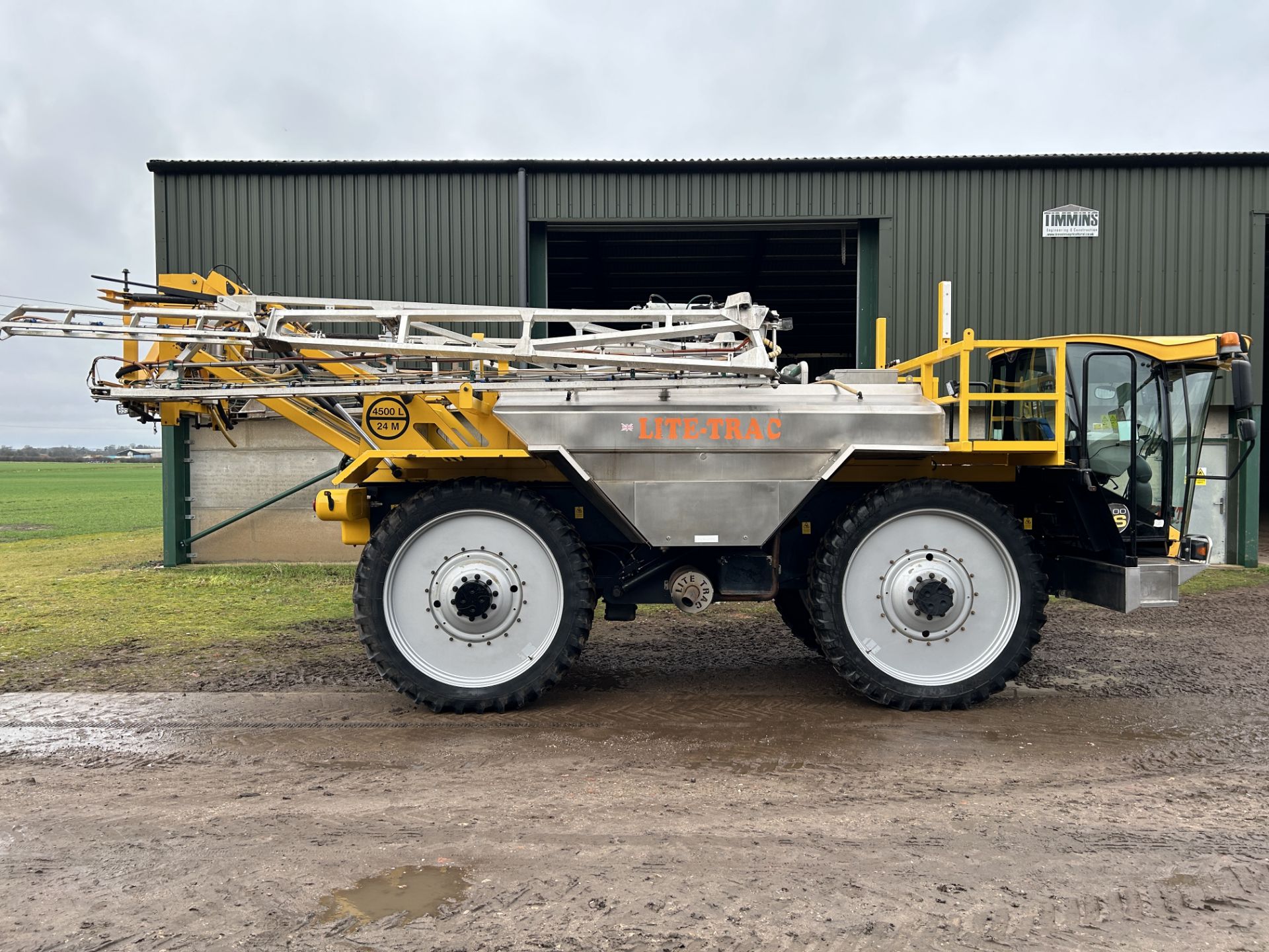 LITE-TRAC SS2400 SELF-PROPELLED CROP SPRAYER (2011), 24M BOOM, 10 SECTION, 4500 LITRE, - Bild 3 aus 13