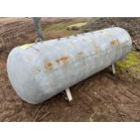 EX GAS TANK, GALVANISED, 1140 LITRES