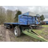 TR-AXLE ARTIC 40FT FLAT TRAILER & DOLLY