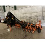 STANHAY WEBB 12 ROW FOLDING STAR DRILL, 3 BED MACHINE, WITH CARROT DISCS (2006)