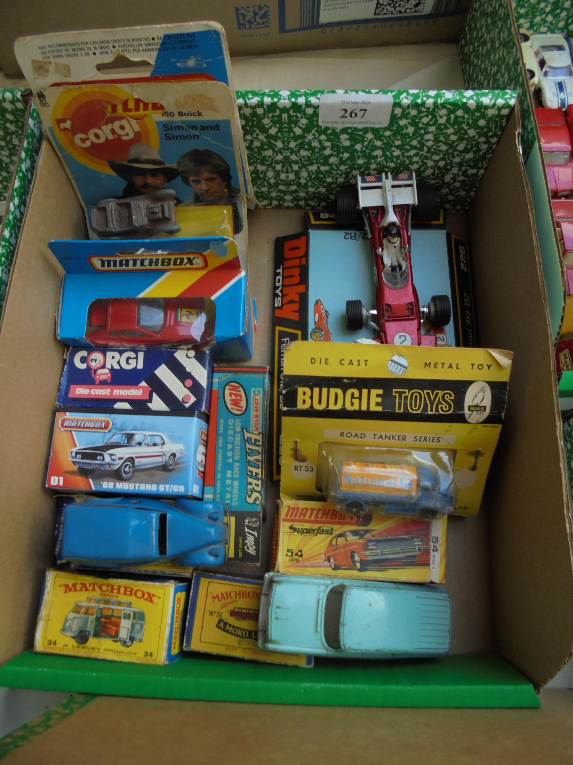 Collection of boxed diecast models by Matchbox including original Matchbox series and Budgie Toys