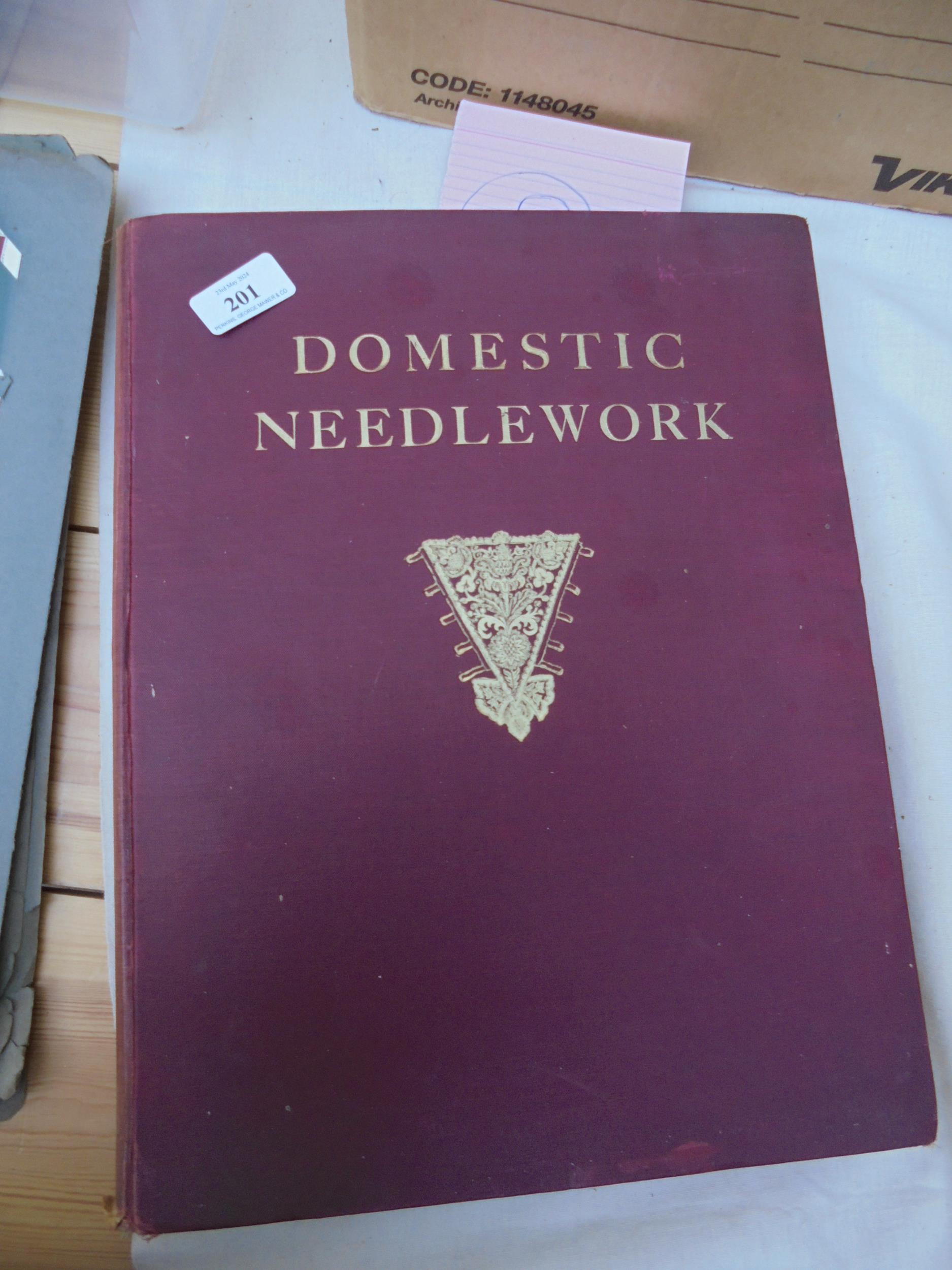 126 of 500 copies entitled "Domestic Needlework,