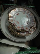 Number of Victorian side plates marked Blairs China,