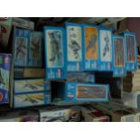 Collection of model aircraft for construction by NOVO