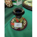 Single Moorcroft candlestick 2003