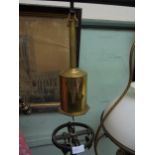 Brass hanging revolving spit by Salters