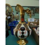 High neck Royal Crown derby pouring jug, slight damage to base, Ref: 1128,