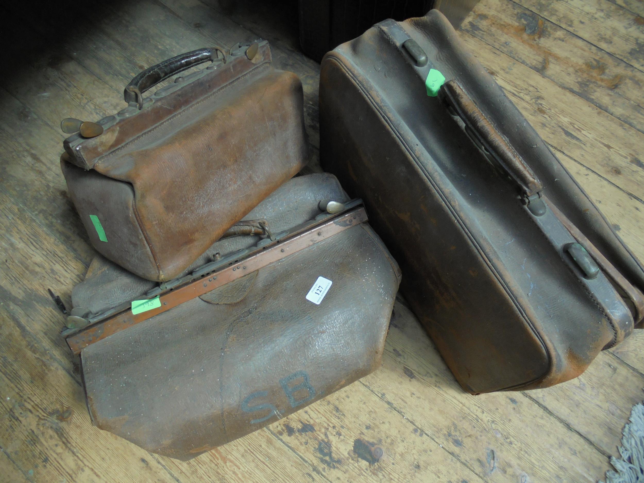 3 leather cases,