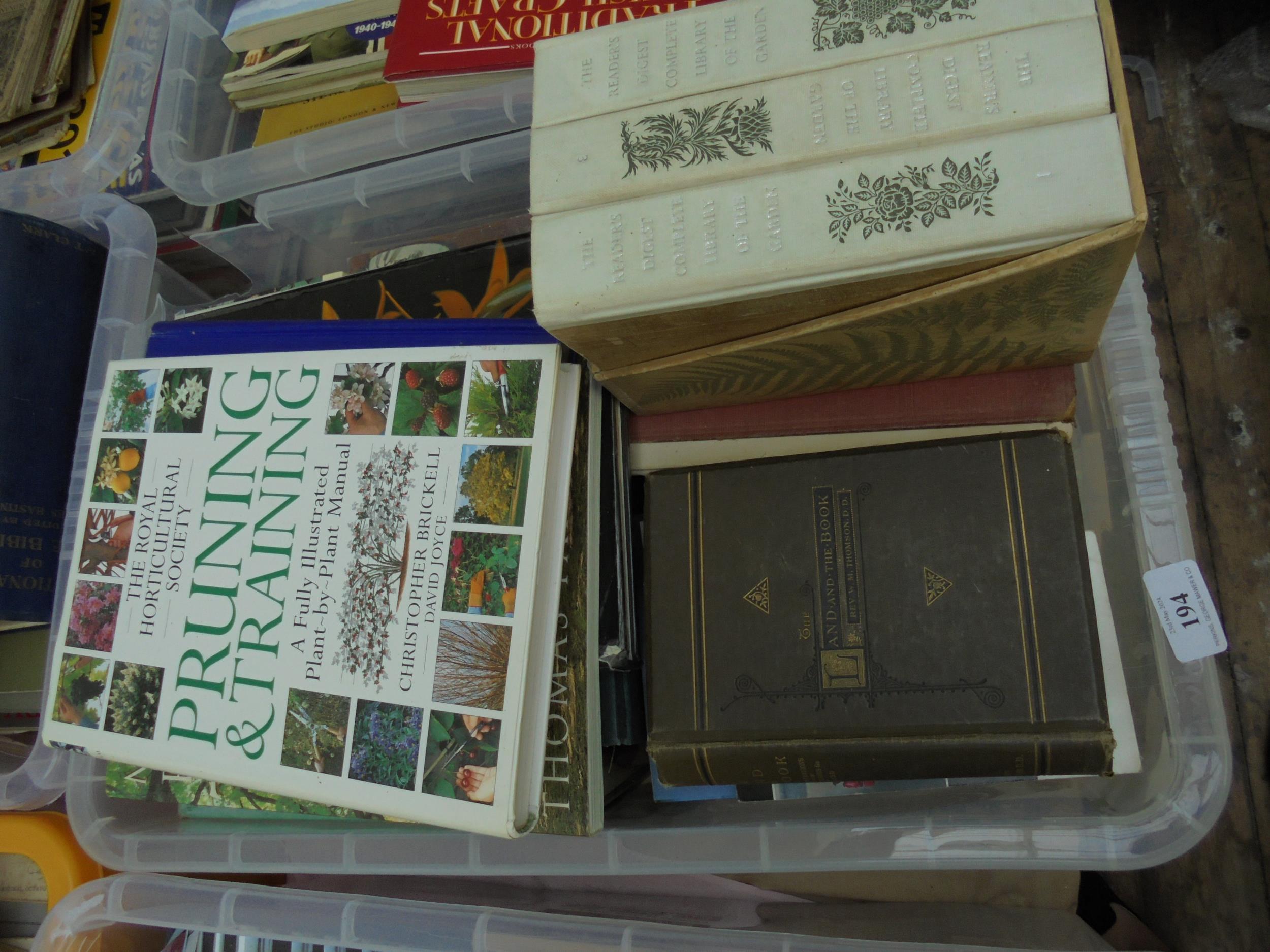 Selection of hardback books on miscellaneous subjects