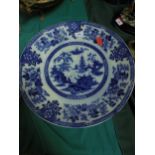 Large Chinese shallow bowl,