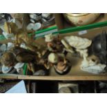 Selection of figures and ornaments (7 in total)