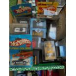 Selection of boxed diecast cars,
