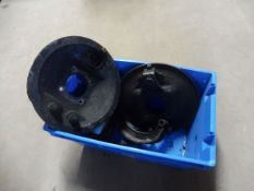 A Daimler SP250 steering idler track rods ball joints and a column inner tube.