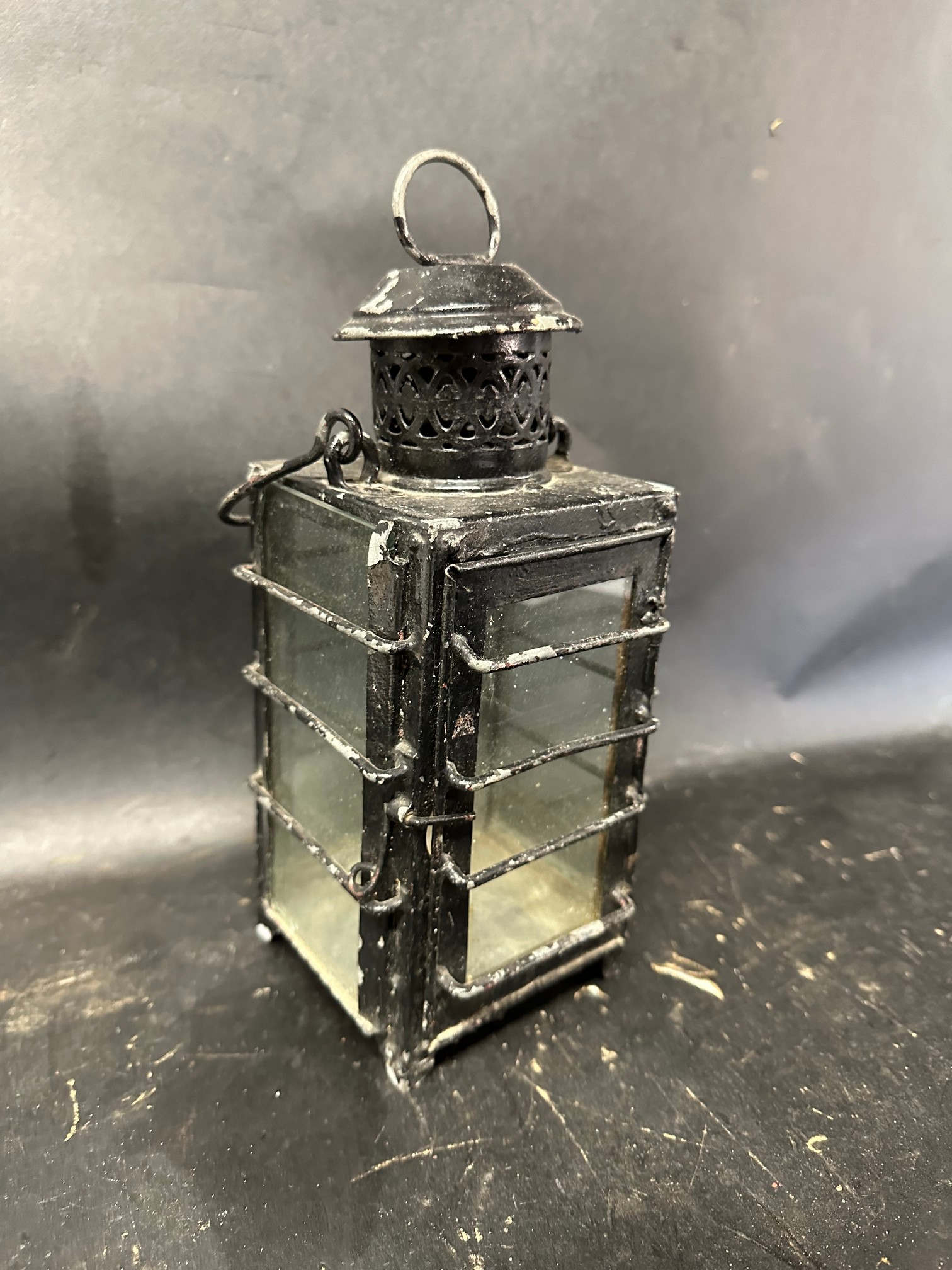 A c1930 hanging lantern. - Image 2 of 2