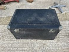 A car trunk made by Larkin of Eastbourne.