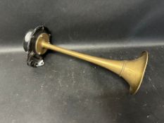 A Bosch FL6 brass car horn.