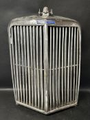 An Armstrong Siddeley radiator grille.