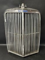 An Armstrong Siddeley radiator grille.