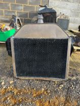 A Ford Model T radiator.
