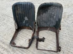 A pair of Austin Seven seats for restoration.