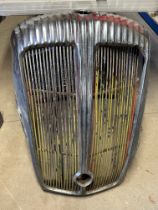 A Daimler radiator grille.