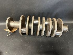 A Bugatti crankshaft type 37/40, unknown condition.