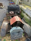 A 1914 Ford Model T - ex- taxi from Coleford, Somerset area, reg. no. X125, no V5, comes with