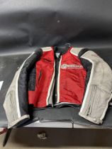 A Hein Gericke biker jacket, size Euro 52.