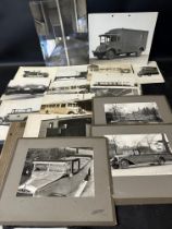 An album of photographs inc. Pre-war commercial etc.