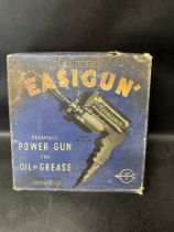 A boxed Tecalemit 'Easigun' pneumatic power gun.